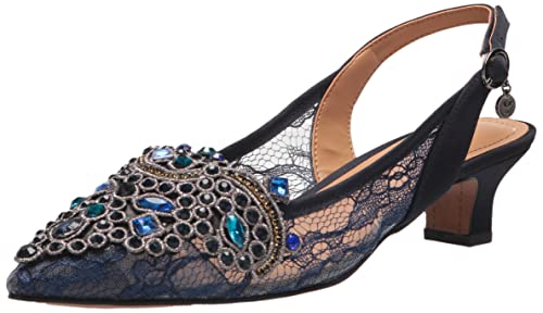 J. Renee Womens Strovanni Navy 10.5 W (C)