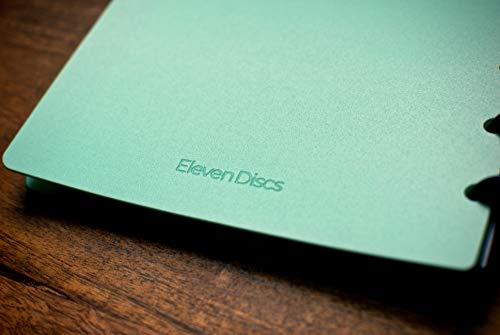 Eleven Discs Caderno Discbound, tamanho júnior, capa de poliéster de 1 mm, papel pesado, folhas quad