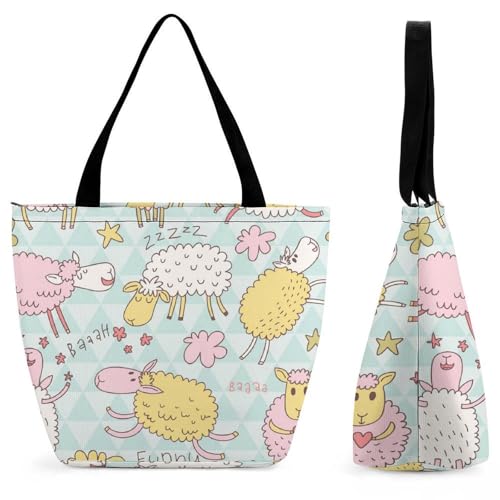 Sac de shopping pour voyage bicolore et grand cabas femme