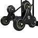 tectake 400753 Carretilla de Mano Sube Escaleras Profesional de Transporte 150 kg...