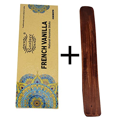 Raajsee Incense Sticks 100 Gm Pack-100% Pure Organic Natural Hand Rolled Free From Chemicals-For Church,Aroma Therapy,Relaxation,Meditation,Positivity & Sensual Therapy thumb #2