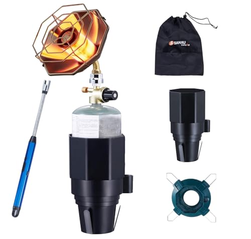 6800BTU Propane Golf Cart Heater, Propane Heater with Igniter, 2