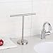 SUS 304 Stainless Steel Hand Towel Holder Standing Tree Rack for Bathroom Vanities Countertop, Brushed Finish DZY06-LS