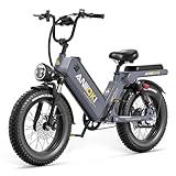 ANIIOKI Ebike for Adult,Electric Bike with 60/70ah Battery,30+ Mph Top Speed,1200/2800W Peak Power, AQ177 PRO MAX eBikes, 200 Miles Commuting Bike