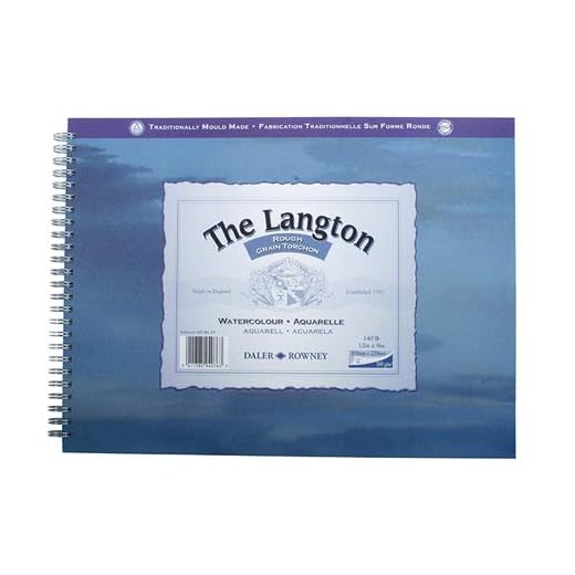 Daler Rowney - Cuaderno 20 inch x 16 inch Rough surfacelangton espiral)