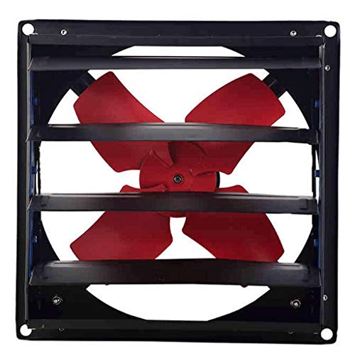 Exhaust Fan, Shutter Fan, Box Fan, With Speed For Indoor Or Outdoor Ventilation Ventilation (Color : One Color, Size : 410 * 410cm)