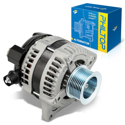 Image of PHILTOP 11628N New Alternator Fit with 2011-2016 F-350 Super Duty 6.7T | Alternator for 2011-2016 F-250 Super Duty V8 6.7T, 150Amp OE BC3Z10346B 2101222 10128