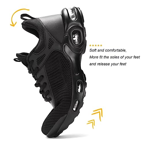 Men's Air Running Shoes Lightweight Breathable Walking Shoes Non Slip Fashion Sneakers Mesh Workout Casual Sports Shoes3