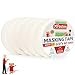 XFasten Professional White Masking Tape, 3/4 Inches x 60 Yards, Pack of 6