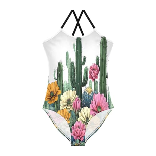 KLL Swimsuits for Girls 1-Piecing Swimwear Bathing Suits for Girls