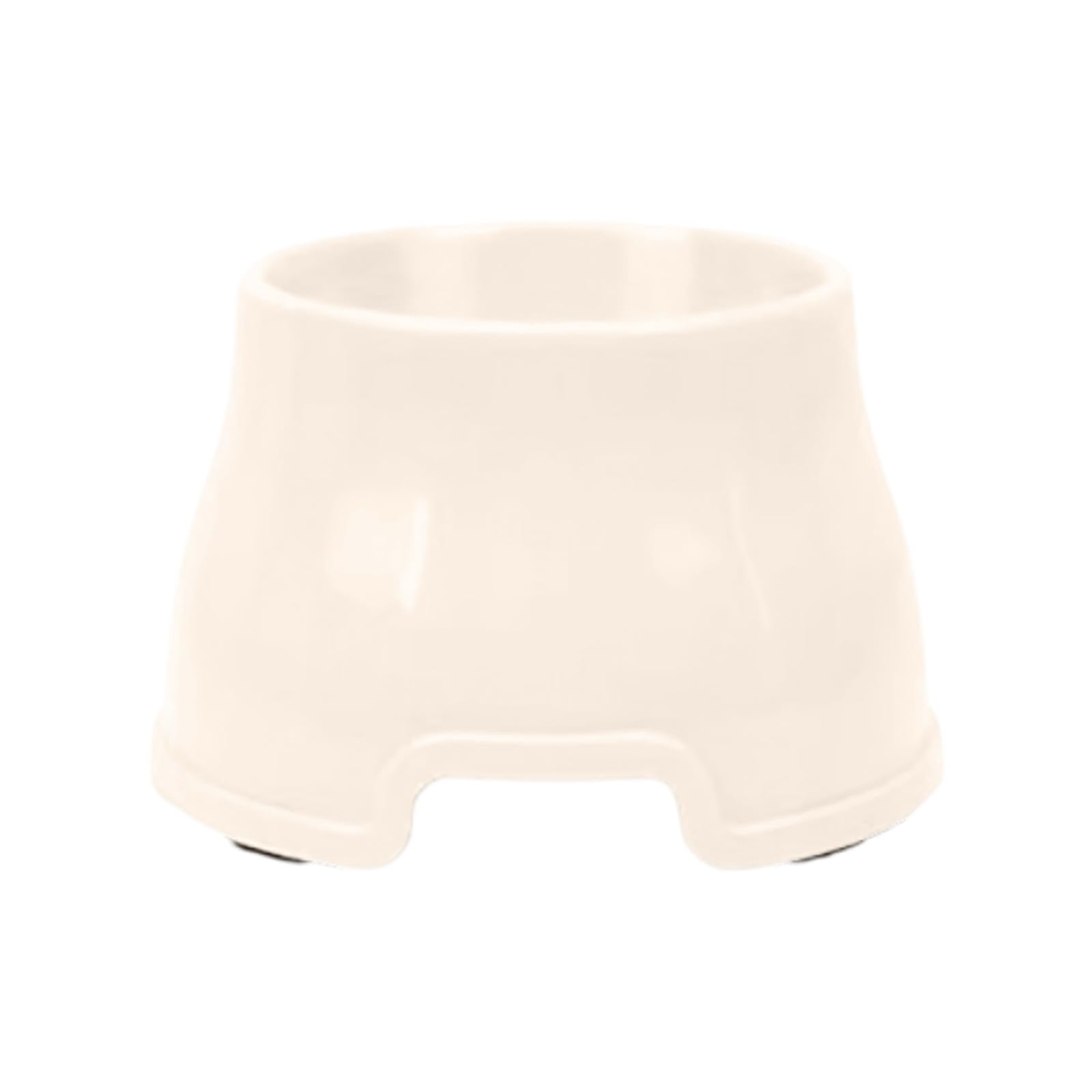 2026 Raised Dog Bowls, PP Dog Bowl with Long Ears, High Capacity Water Container for Cocker Spaniels Breeds Long Ears (Beige, 14.5 x 19 x 11.8 cm)