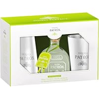 Patron Silver Tequila 700ml Premium Cocktail Shaker Gift Pack