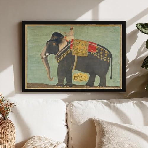 Impression sur toile éléphant pour habiller un mur vide de salon - 7