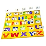 Alphabet Letter Puzzle for Kids English Letters with Picture Matching Flags Alphabets Kids Learning Gift Blocks for Children