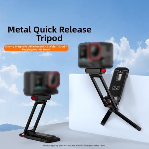 Soporte magnético Pro2 y trípode compacto de metal para vlogging 6
