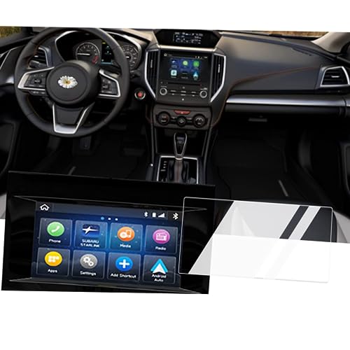 Evita arañazos en Subaru Impreza 2019-2023 con protector de pantalla de cristal templado de 8"
