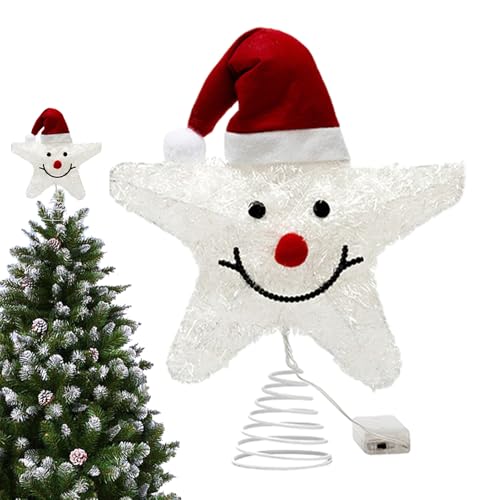 Estrella para árbol de Navidad LED a pilas para iluminar tus tradiciones familiares en casa 2