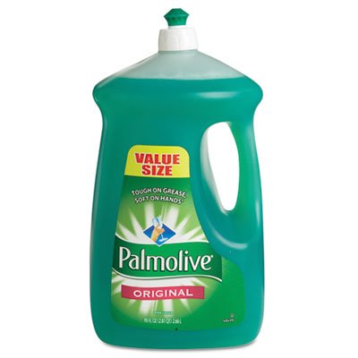Dishwashing Liquid, Original Scent, Green, 90oz Bottle.