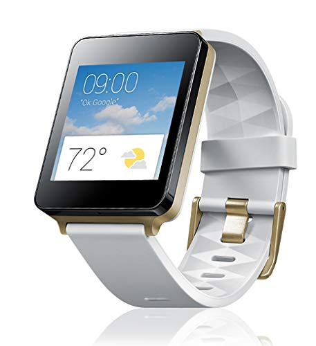 Preisvergleich Produktbild LG G Watch (1,2-GHz-Qualcomm-Prozessor, 4GB Speicher, Bluetooth 4.0) weiß