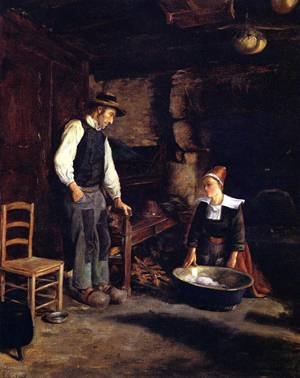 Reproduction peinture à l'huile d'art de Paul Sérusier, tableau de prestige Pont-Aven 1888