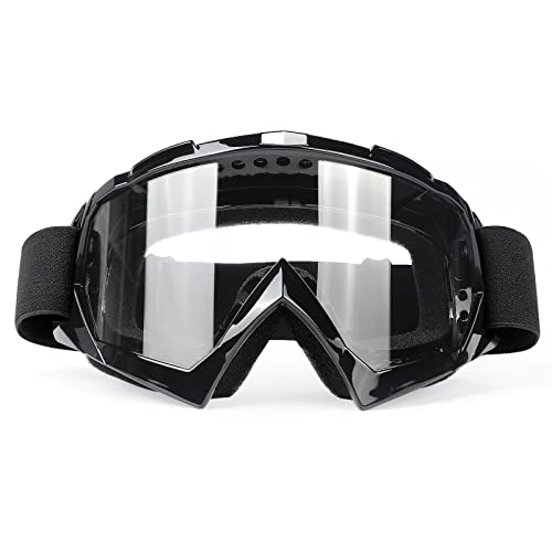 Surpassme MTGG003BKN Motorcycle Goggles Uv Protection Ridding Glasses cover