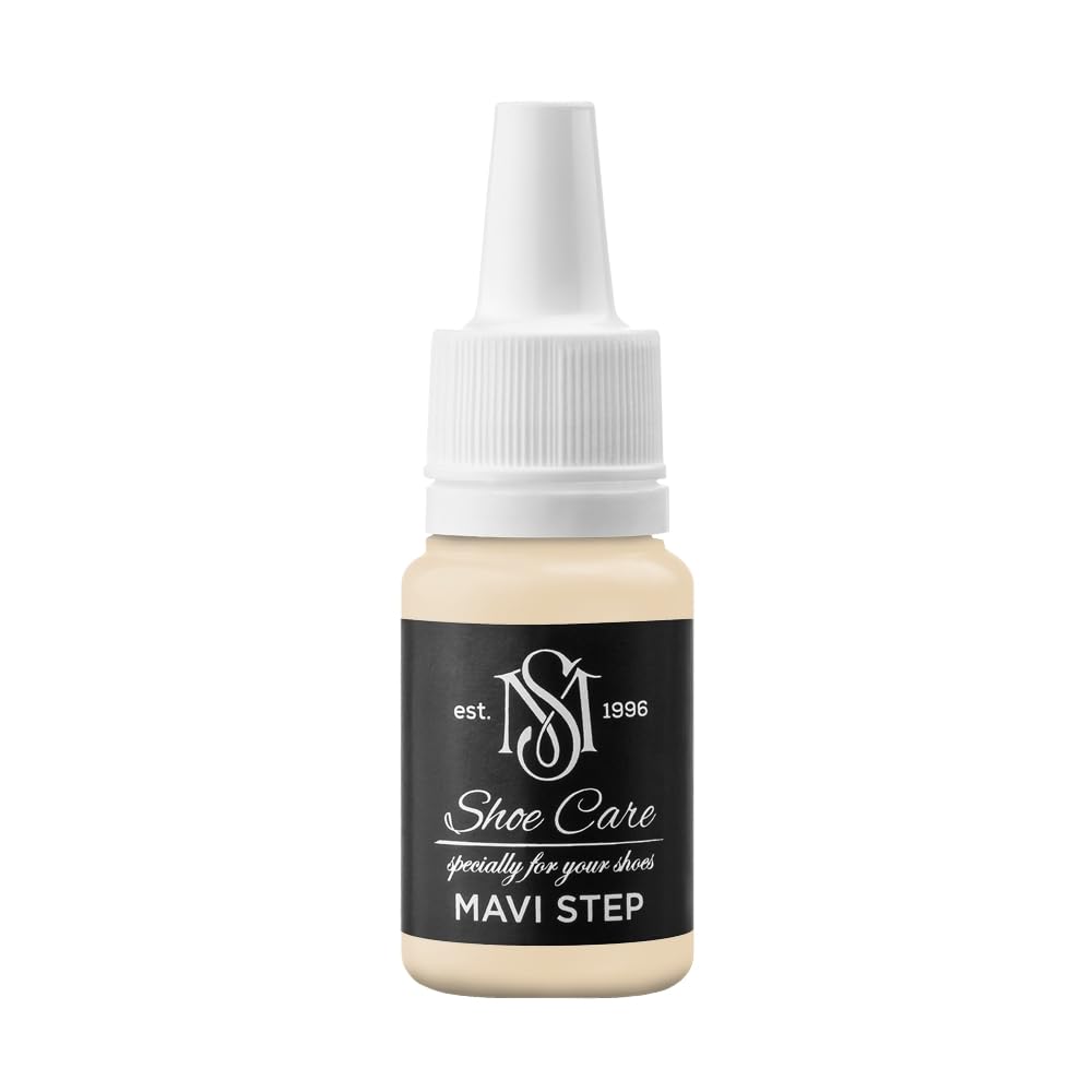 Teinture cuir MAVI STEP Café Crème pour restaurer vos sneakers préférées