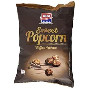 XOX Gourmet Popcorn Toffee Kakao, 125 g