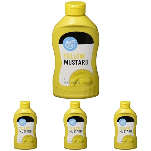 Amazon Yellow Mustard, 14oz, 4 bottles