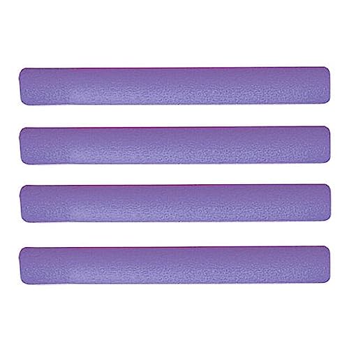 geugecy Churro Piscina Espuma, Churro Flotador Espuma Piscina, 152cm Espuma Flotante Fideos para Piscina, Tubo Flotador Alargado Piscina, para Niños Adultos, Púrpura, 4 piezas