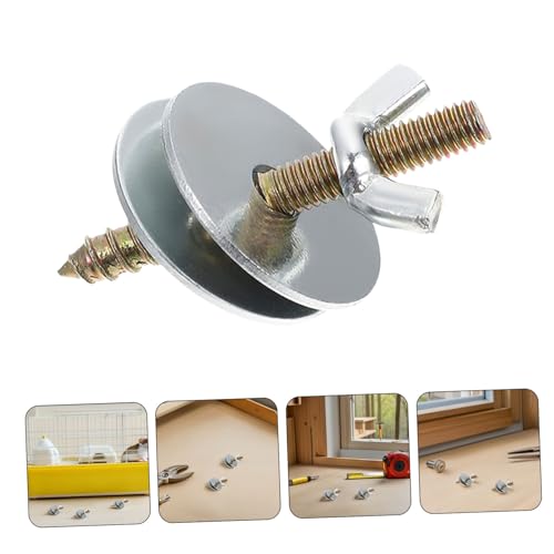Vis de fixation pour perchoir oiseau et cage hamster avec écrous Abaodam x30