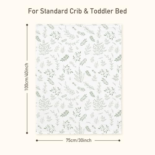 Image of GLLQUEN BABY Muslin Baby Blankets for Boys & Girls, 2-Layer Toddler Blanket