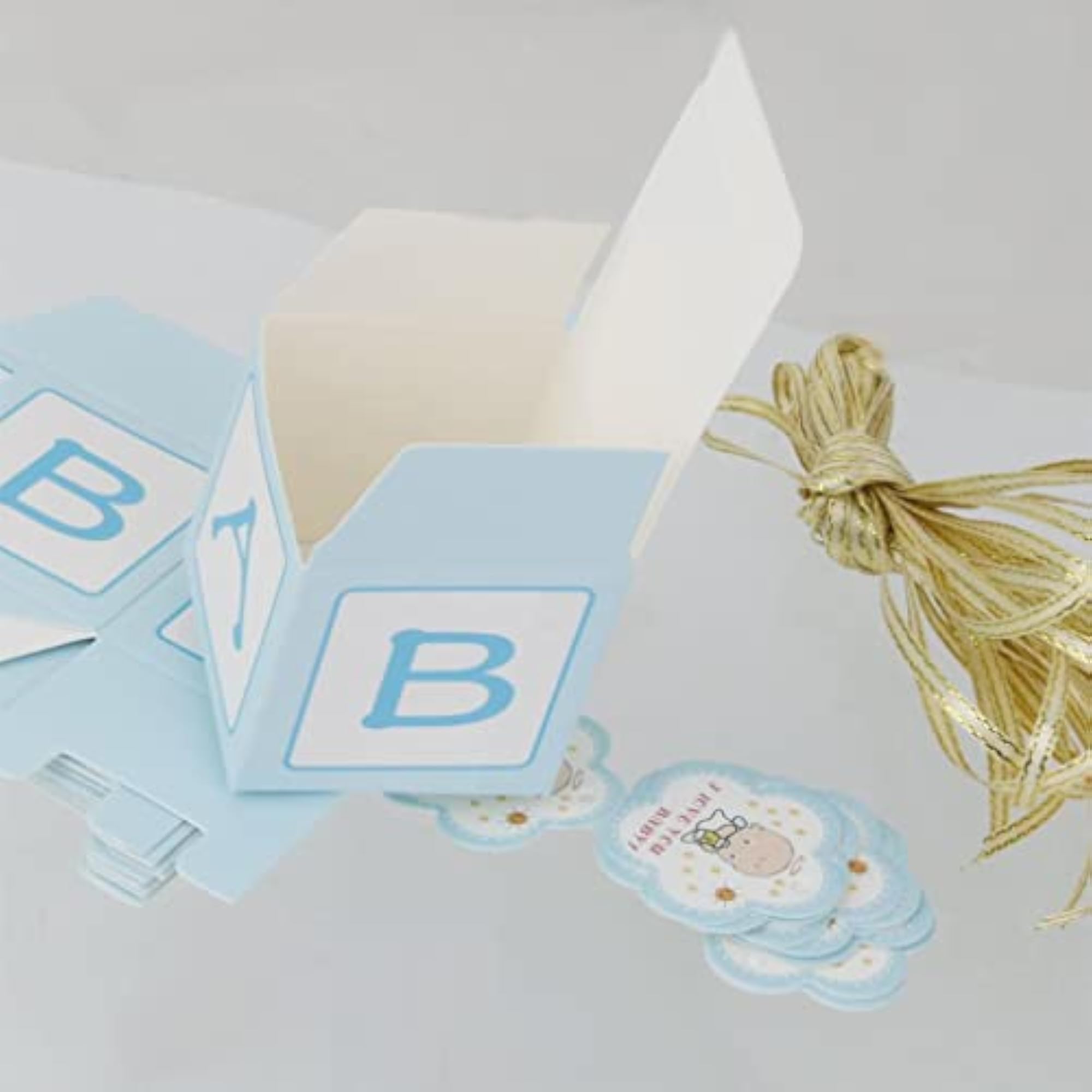 12Pcs Paper Candy Gift Boxes for Baby Showers