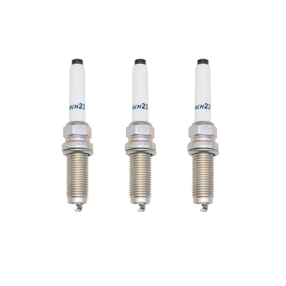 3 Piezas de bujía de iridio con Terminal de Copa TORCH23, reemplazo para ILKFR8B-G 2036512100/ Geely Icon 1.5T 2019-2022 JLH-3G15TD