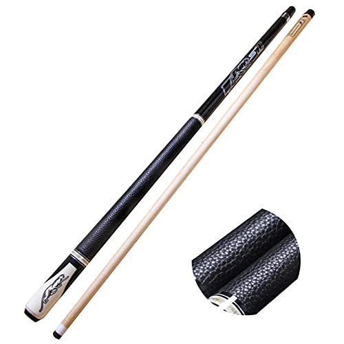 Taco de billar maple 57 pulgadas cuero agarre 18-20 oz miniatura 1