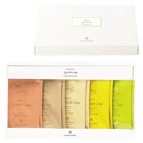 北海道産 ベジタブルスープ セットB 10袋 かぼちゃ 玉ねぎ 男爵いも スイートコーン アスパラ 食品 ギフト 野菜スープ 簡単 即席 インスタント