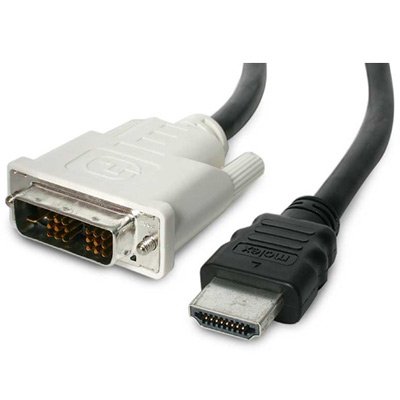 StarTech.com HDMI to DVI-D Cable - video cable - HDMI / DVI - 30 ft (HDMIDVIMM30) -