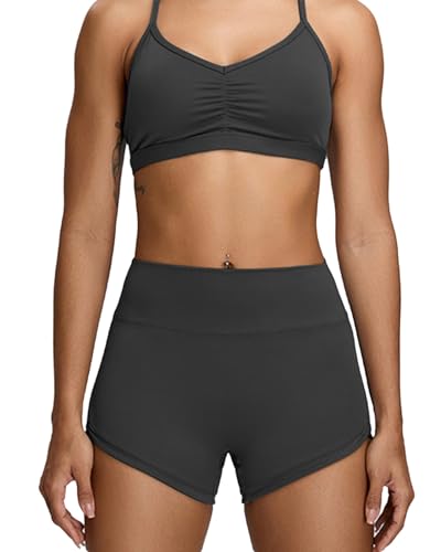 Womens Butterlift High Waist Scrunch Butt Biker Shorts 3 Inches No Front Seam Workout Yoga Gym Booty Shorts3