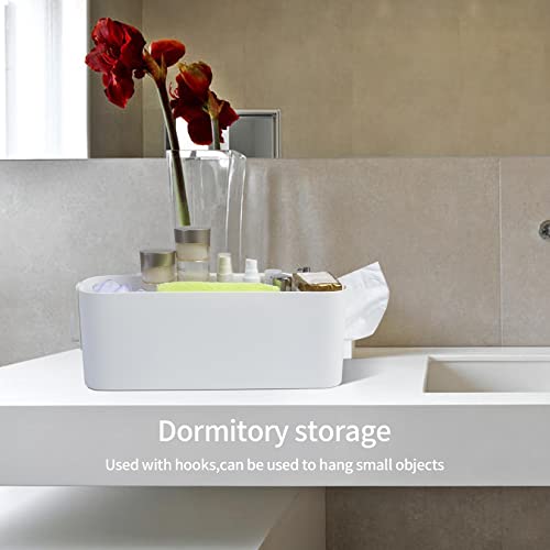 Bett Organizer zum Einhängen mit Haken, Hängebett Organizer Aufbewahrungskorb, Nachttisch Bett Bettablage Betttasche Boxen zum Aufhängen für Buch Magazin Schlafsaal Büro Zuhause - Image 8