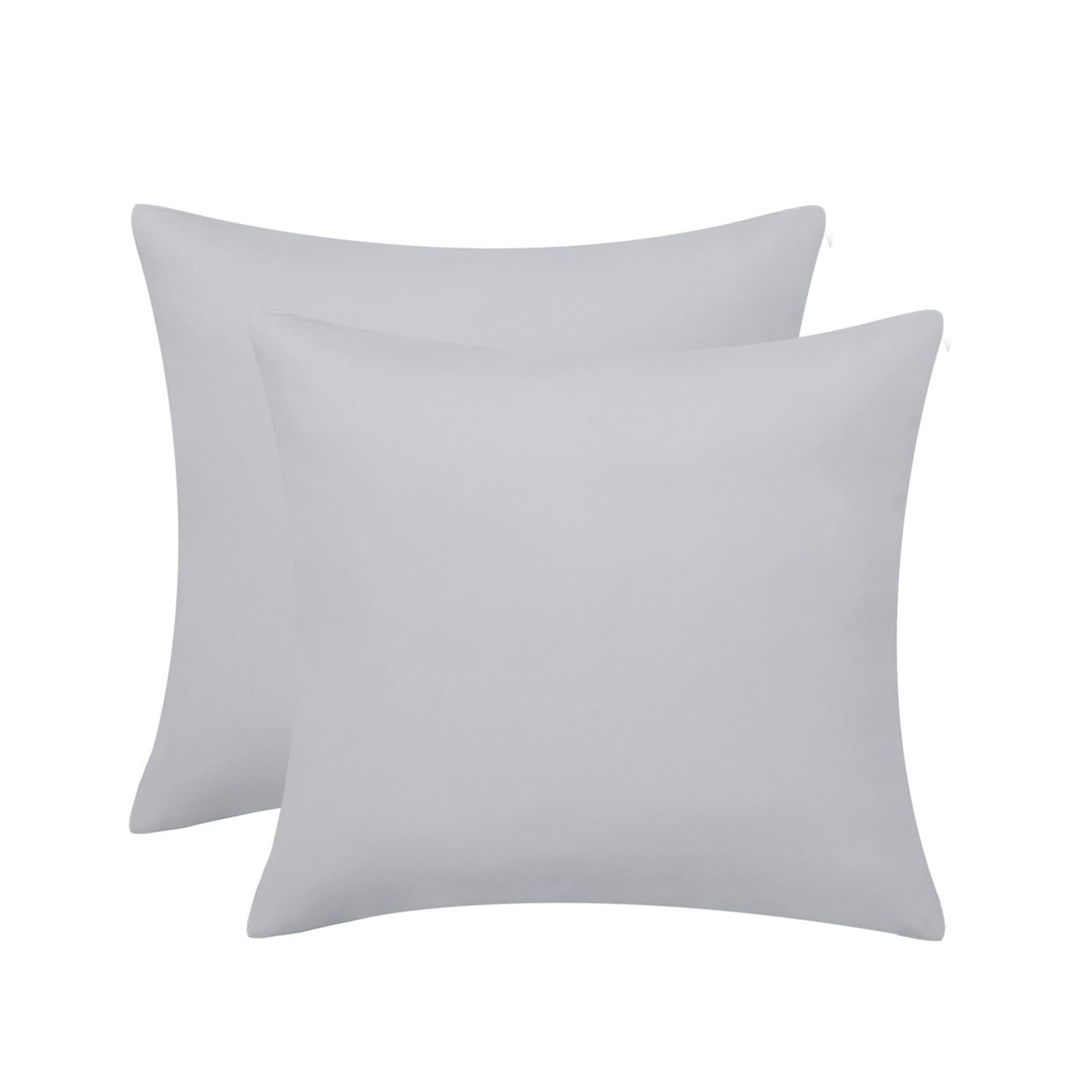 Tifschlaf Kissenbezug 2er Set - Kopfkissenbezug mit Reißverschluss aus Mikrofaser Weich, Pillow Case