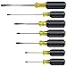 Klein Tools 85076 7 Piece Cushion-Grip Screwdriver Set