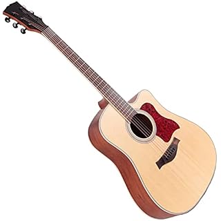 Full Size Guitar Guitar 6 String Silky Feel Sound Crisp C Shaped Neck Missing Corner Right Hand Adult Beginner Folk… - Les Beatles, Paul McCartney, John Lennon, RIngo Starr, George Harrison