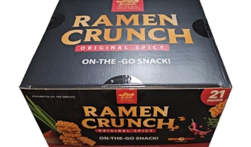 Soban Ramen Crunch Original Spicy On-The-Go Snack - 20 packs.