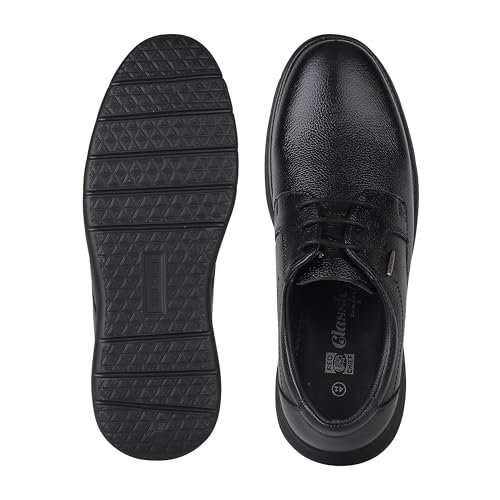 Image of Red Chief Genuine Leather Formal Derby Shoes for Men | Lace-Up Shoes for Men | RC3978LR