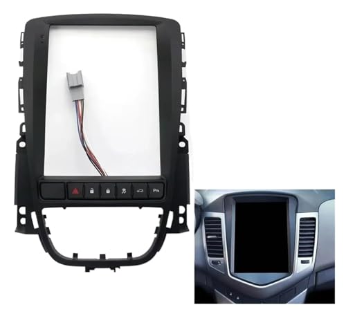 Cadre autoradio Opel Astra H 2006-2014 : garniture console centrale - 4