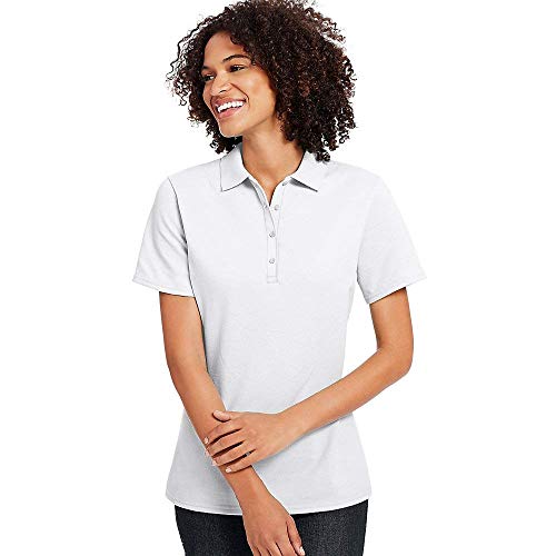 Hanes Women's X-Temp w/Fresh IQ Pique Polo Shirt
