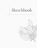  Sketchbook: Best 120 blank white pages with multicolor cover for painting, drawing, writing, sketching and doodling,for all genders and all ages , school, class and home, wide papers 8.5\" x 11\" inches