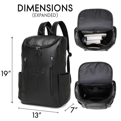 Elle Roamer 24L Vegan Leather Weekender Tote Bag3