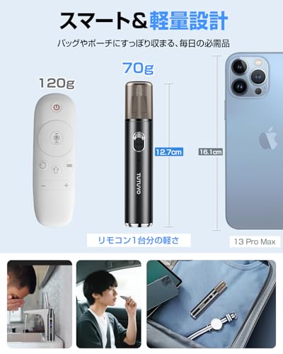 SOUSHINE 鼻毛カッター メンズ レディース 【2025年多機能・1台4役・水洗い可】 の商品画像 5