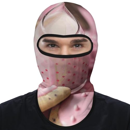 Balaclava para hombre, máscara para esquí y ciclismo, cubreboca térmico para invierno, protección facial y cervical miniatura 7