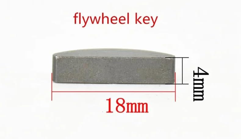 10 X GXV160 Crankshaft Key/Flywheel Key for GXV160 1P68F HR*216 196 163CC 5.5HP Engine Lawn Mower(10 pcs flywheel Key)